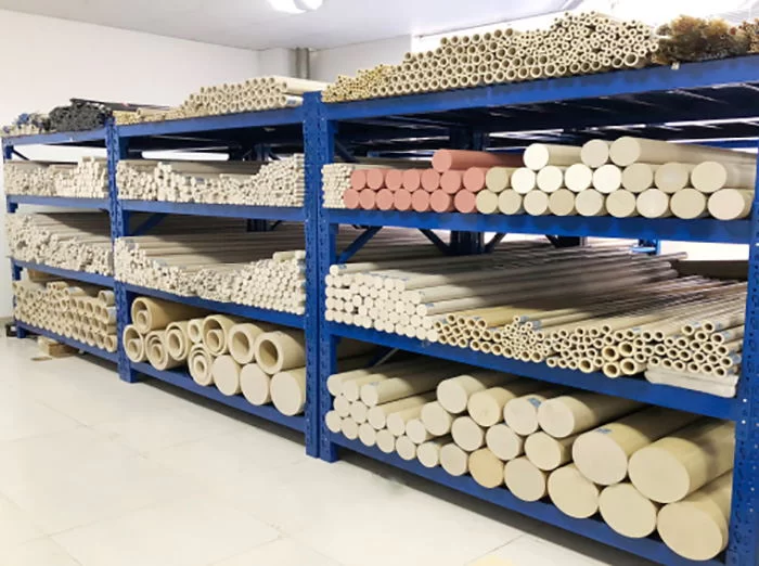 Natural PEEK Tube — Polyether Ether Ketone Hollow Tubing Zhihao Ceramics Zhihao Ceramics natural PEEK hollow tubing, beige polyether ether ketone tubes with uniform wall thickness