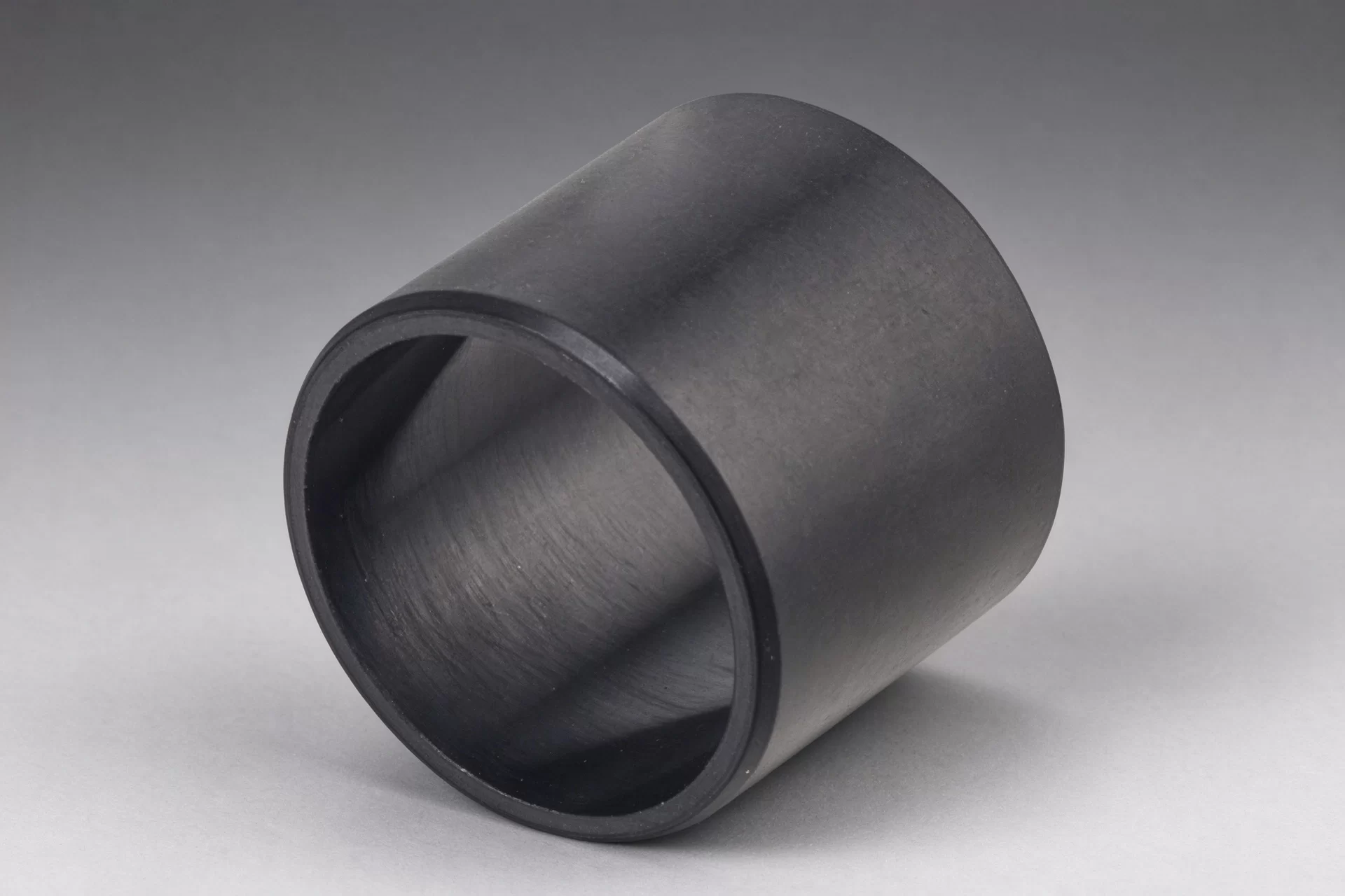 carbon-fiber-pai-bushing-cnc-machined-automotive-valve-sleeve Carbon filled Torlon PAI bushing, CNC machined self-lubricating wear sleeve for automotive hydraulic valve and transmission